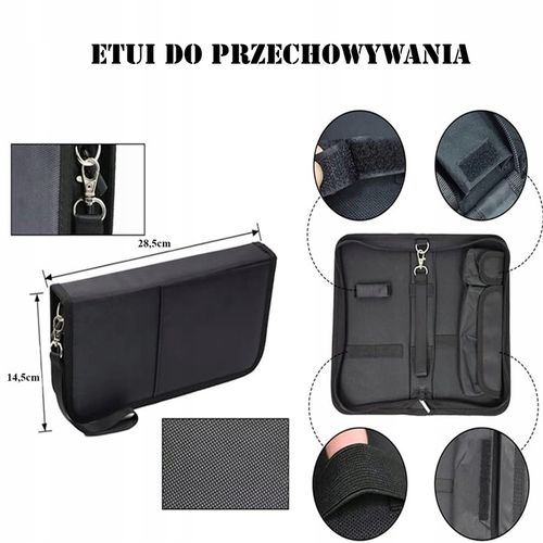 ZESTAW ZACISKARKA SZCZYPCE PRASKA DO KOŃCÓWEK KABLI KONEKTORÓW 9 na Arena.pl