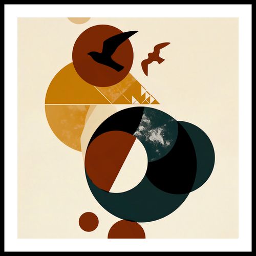 Plakat 50x50cm Kosmiczne Migracje na Arena.pl