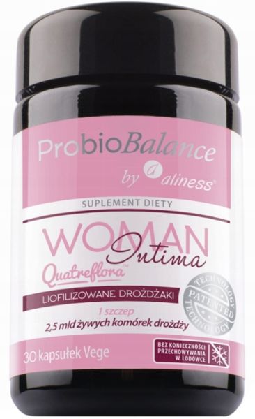 ProbioBALANCE Woman Intima Quatreflora 2,5 mld 30 kaps. Infekcje intymne zdjęcie 1