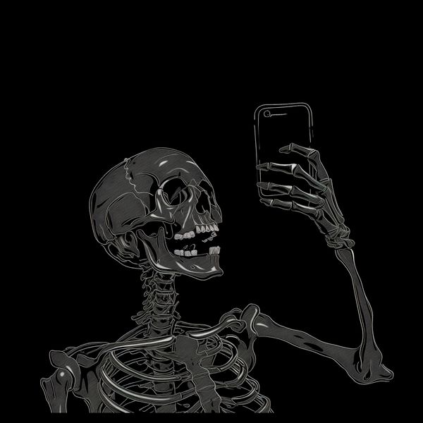 Plakat 40x40cm Selfie Poza Czasem zdjęcie 2