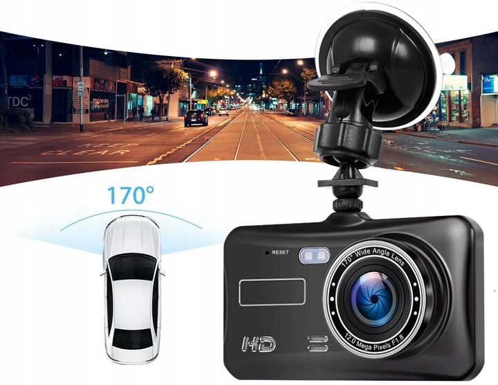 REJESTRATOR JAZDY FULL HD KAMERA COFANIA PL 64GB zdjęcie 6