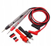Przewody kable do miernika multimetru 1000V/20A 90cm z krokodylkami SOLIDNE