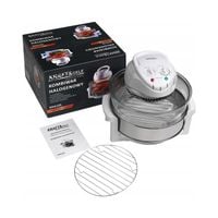 KOMBIWAR PIEC HALOGENOWY MINI PIEKARNIK GARNEK ELEKTRYCZNY 18L 1500W 250°C