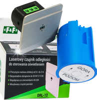 F&F Laserowy czujnik odległości/ruchu do sterowania led DRL-12