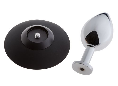malesation alu plug with suction cup medium, chrome na Arena.pl