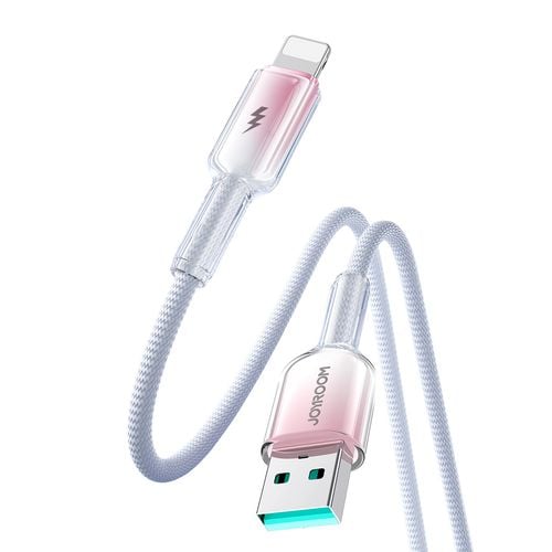 kabel przewód crystal-clear series 3a usb-a - iphone lightning 1.2m - biały na Arena.pl