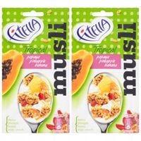 Fitella Musli tropikalne z papają ananasem bananem i nasionami chia 50 g x2