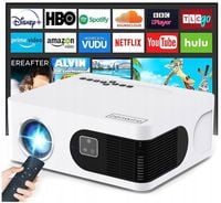 Projektor mini Rzutnik LED WiFi Android TV FULL HD 4K Autofocus do