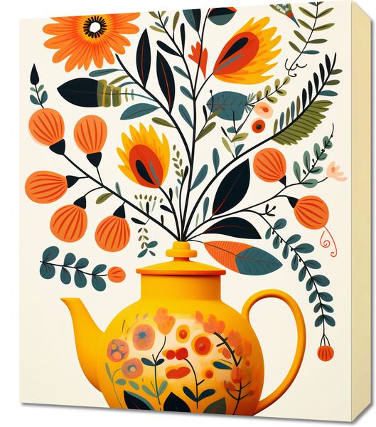 Obraz 50x60cm Bujna Herbata zdjęcie 1