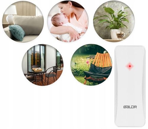 BEZPRZEWODOWA STACJA POGODOWA POGODY HIGROMETR + CZUJNIK na Arena.pl