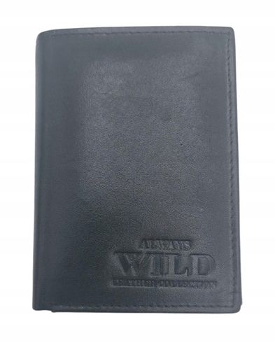 Always Wild - portfel męski skóra naturalna N4-P-SCR/7834 ciemny brązowy na Arena.pl