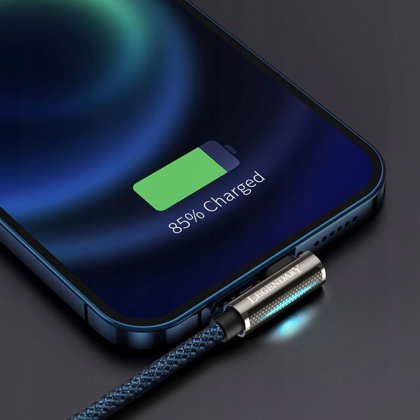 BASEUS Kątowy Kabel USB Lightning Apple Iphone 2m zdjęcie 8