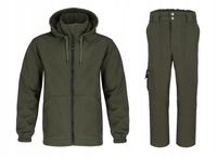 Komplet Wiosenny KURTKA+SPODNIE OLIWA Softshell ECO wodoodporny POLSKI
