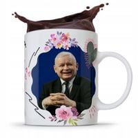 Kubek Full Print Prezesa Jarosław Kaczyński Pis Z Nadrukiem Ze Zdjęciem