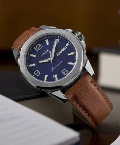 Zegarek Męski Timex TW2W92800 brązowy pasek na Arena.pl