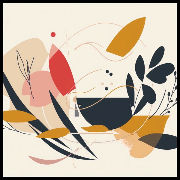 Plakat 80x80cm Porywista Flora zdjęcie 2