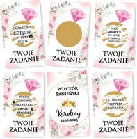 24x ZDRAPKA zdrapki na wieczór panieński zadania gra dla dziewczyn