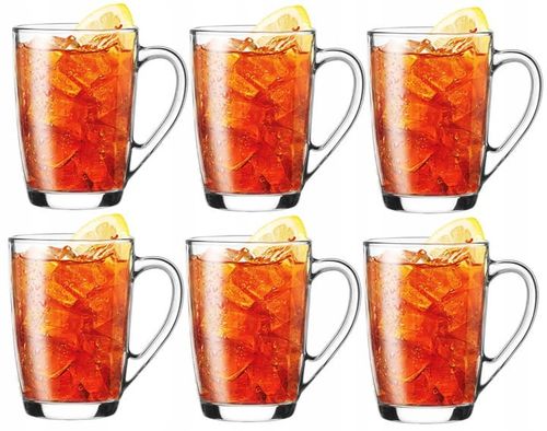 6x szklanki kubki z uchem do kawy latte herbaty Ala 300ml na Arena.pl