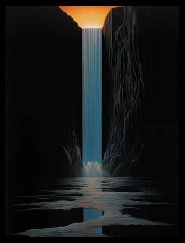Plakat 30x40cm Wodospad Światła na Arena.pl