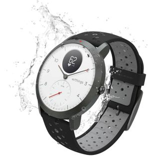 Withings NOKIA Activite Steel HR Sport - smartwatch z pomiarem pulsu (biały)