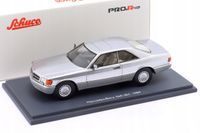 SCHUCO MERCEDES-BENZ 560 SEC (C126) 1989 Silver 1:43