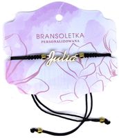 Bransoletka personalizowana z imieniem Julia