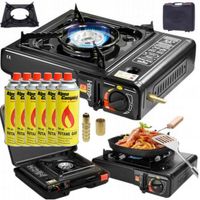 KUCHENKA TURYSTYCZNA GAZOWA NA KARTUSZE BUTLE + WALIZKA + 6x KARTUSZE