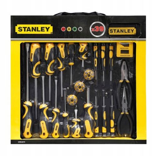 Zestaw wkrętaków Stanley 39 elementów zdjęcie 1