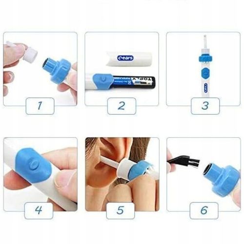 ELEKTRYCZNY ODKURZACZ DO USZU Narzędzie Do Czyszczenia Uszu Woskowiny na Arena.pl