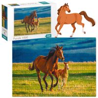puzzle nauka źrebaka 1000 el. dodo 301176