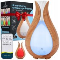 NAWILŻACZ POWIETRZA DYFUZOR ZAPACHOWY AROMATERAPIA LAMPKA NOCNA DLA