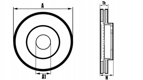 TARCZA HAM PRZOD 280X26 V MIKODA na Arena.pl