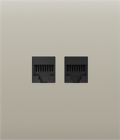 CenterCover (LAN) - kość słoniowa - AJAX SYSTEMS 126197.318.IV