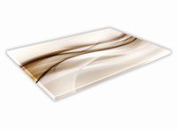 SZKLANA DESKA KUCHENNA 60x20 223c Złote fale