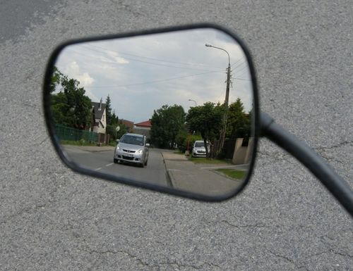 Lusterko rowerowe długie ramię AJS PLUS, POLSKIE na Arena.pl