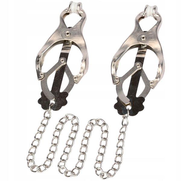 Piękne, podniecające klamerki na sutki. Zaciski zdjęcie 2