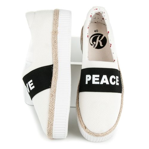 Espadryle Love & Peace r.38 na Arena.pl
