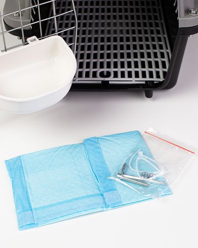 Transporter Dla Zwierząt Z Akcesoriami Klatka Kojec Box Duży na Arena.pl