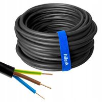 Kabel Przewód ziemny elektryczny YKY 3x2,5mm² 0,6/1kV NYY-J 25m