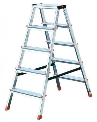 Drabina Krause 2,4 m aluminium 2 x 4 do 150 kg Dopplo na Arena.pl