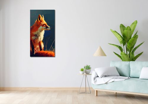 Obraz 50x100cm Spojrzenie Lisicy na Arena.pl