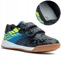 Buty sportowe wkł.SKÓRA szkolne halówki lekkie na halę boisko RZEPY Axim