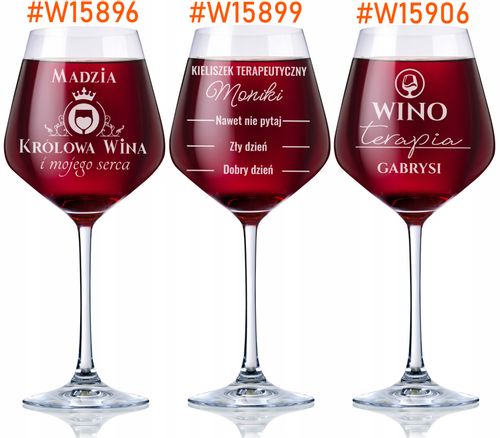 Mega kieliszek do wina XXL 860ml GRAWER urodziny na Arena.pl