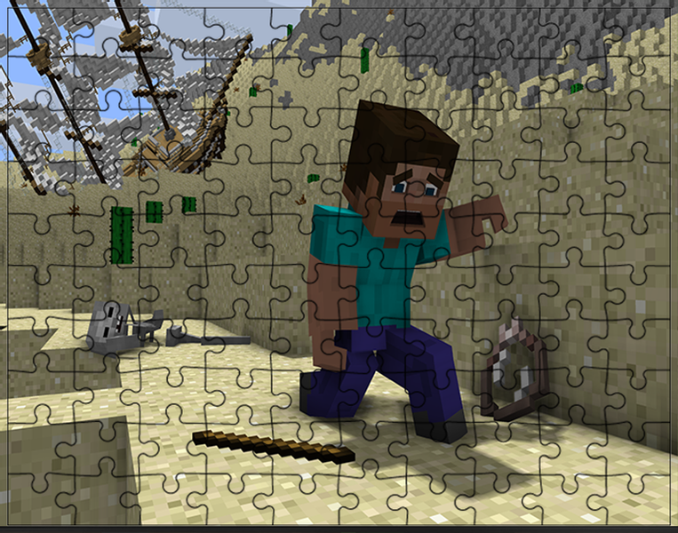 Puzzle Minecraft zdjęcie 1