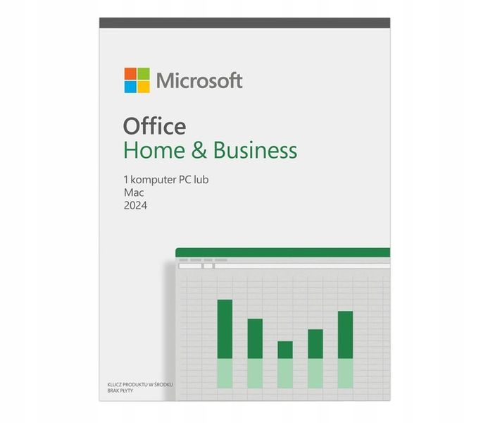 Microsoft Office Home & Business 2024 BOX zdjęcie 2
