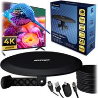 Antena wewnętrzna zewnętrzna TV ultra HD 4K Berdsen BD-955 czarna