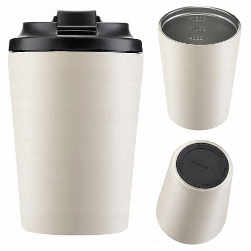 Kubek Termiczny ze stali nierdzewnej BPA FREE Simply Cup 340 ml - Sand na Arena.pl