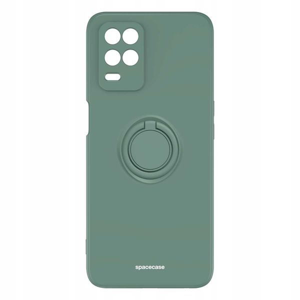 Spacecase Silicone Ring Realme 8 5G Dark Green zdjęcie 5