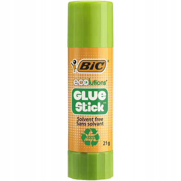 klej w sztyfcie ecolutions bic 21g zdjęcie 1