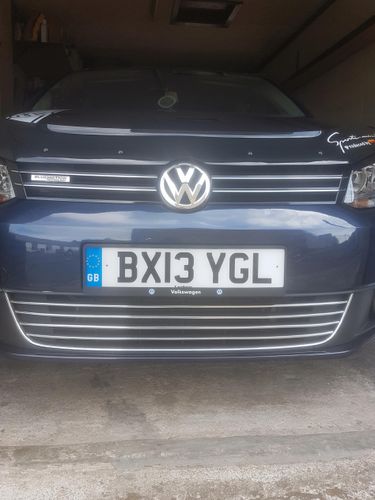 VW TOURAN 1T3 CADDY - Listwy CHROM GRILL atrapa na Arena.pl